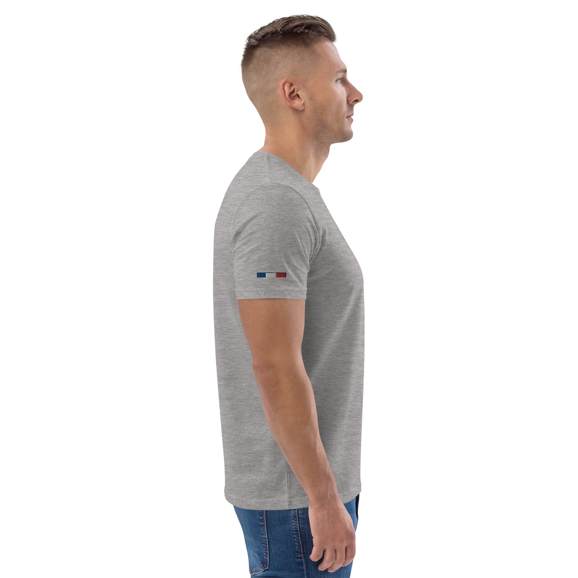 Collection Premium : T-shirt broderie plus manche droite